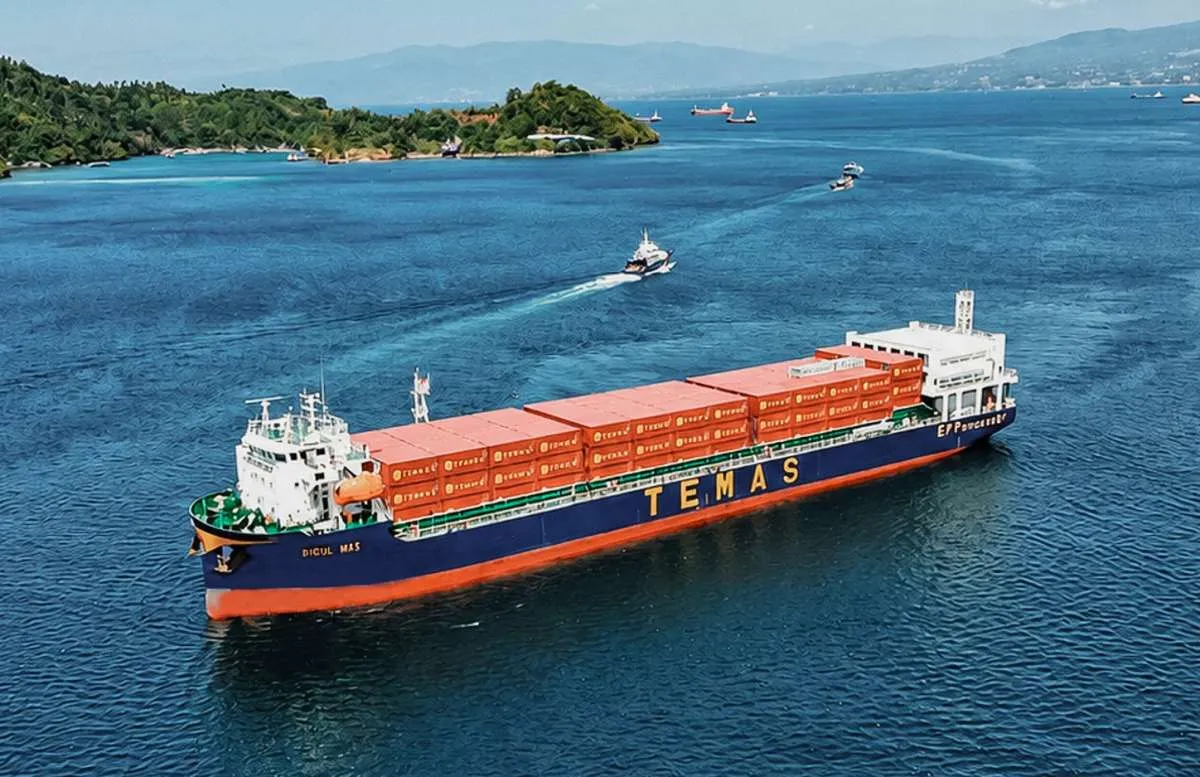 TEMAS Tambah Armada Kapal Kontainer Berbahan Bakar LNG