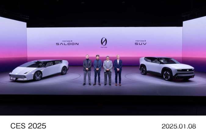 Honda Perkenalkan Honda 0 Saloon & Honda 0 SUV Prototype Pertama Kalinya di CES 2025