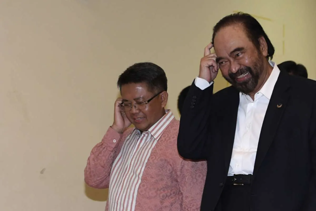 Surya Paloh menegaskan posisi Nasdem di koalisi Jokowi-Ma'ruf 