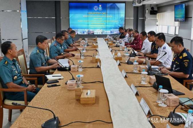 Kemenhub dan Pushidrosal Perkuat Kerja Sama Pemetaan Laut dan Navigasi Nasional