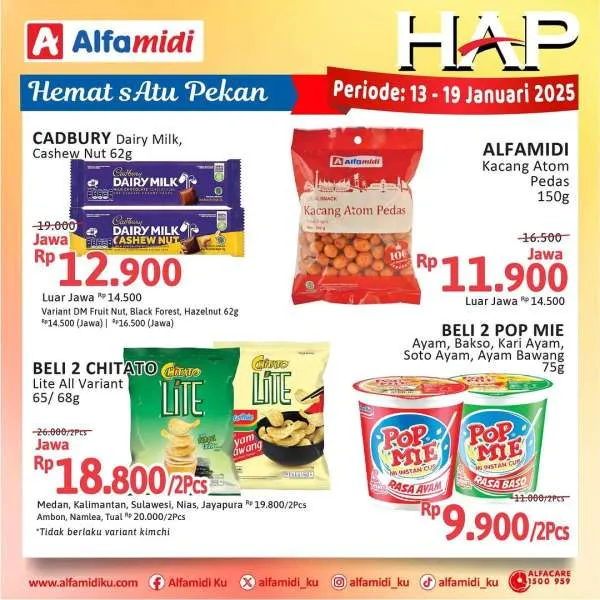 Promo Alfamidi Hemat Satu Pekan Periode 13-19 Januari 2025