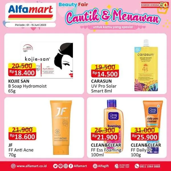 Promo Alfamart Beauty Fair Periode 1-15 Juni 2023