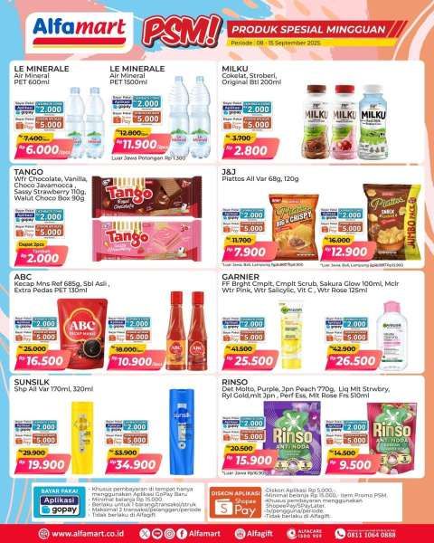 Promo PSM Alfamart 8-15 September 2025