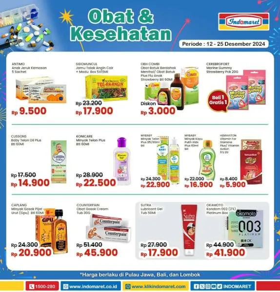 Promo Indomaret Super Hemat Periode 12-25 Desember 2024