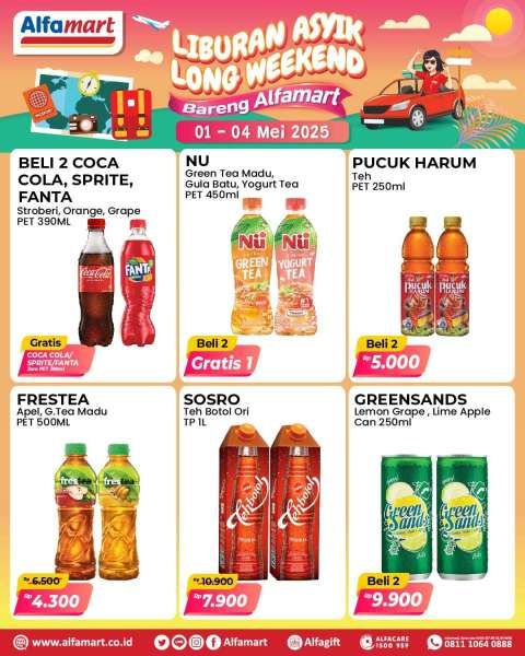 Promo Alfamart Long Weekend 1-4 Mei 2025