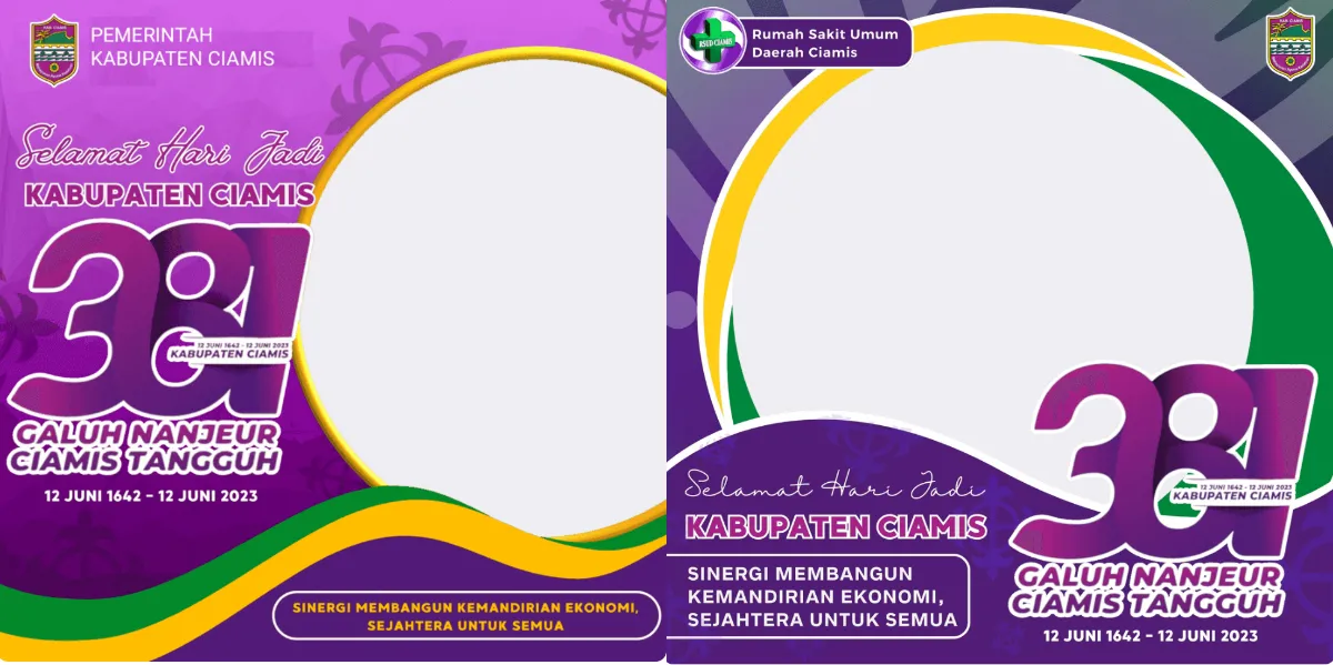 35 Twibbon Hari Jadi Ciamis 2023 yang ke-381, Pasang dan Bagikan Bingkai Fotonya