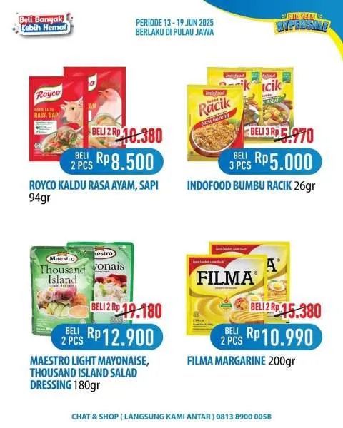 Promo Hypermart Beli Banyak Lebih Hemat Periode 13-19 Juni 2025