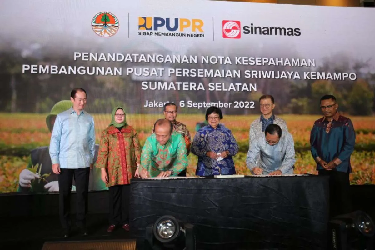 Sinar Mas Bangun Pusat Persemaian Berkapasitas 10 Juta Bibit di Sumsel