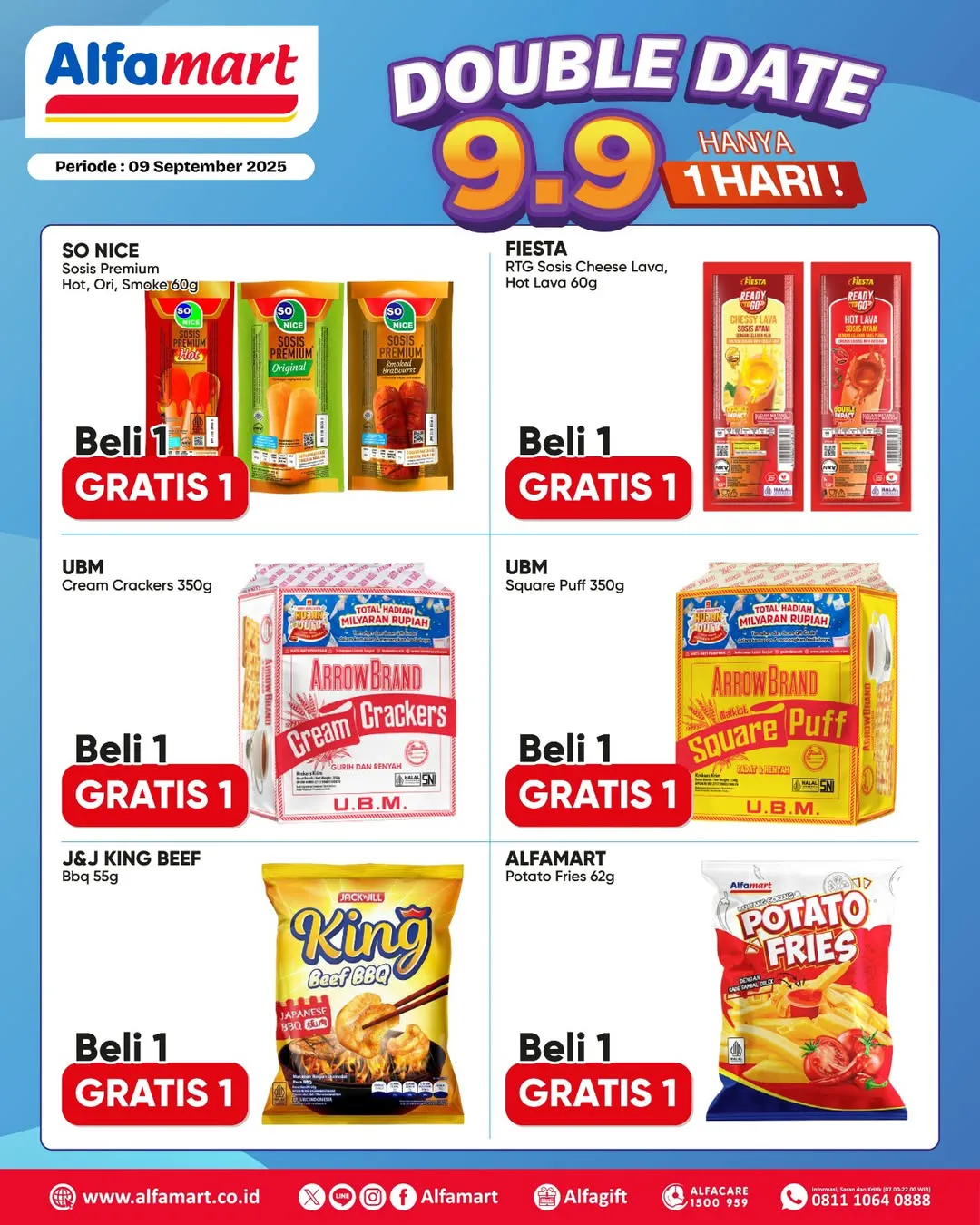 Promo 9.9 Alfamart Periode 9 September 2025
