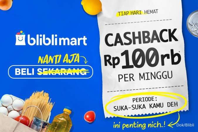Belanja Kebutuhan Harian Kapan Saja di Bliblimart Pasti Ada Promo