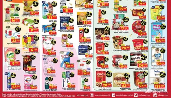 Promo Superindo Weekday Periode 2-5 Maret 2026, Diskon hingga 50% Minyak Goreng-Sirup