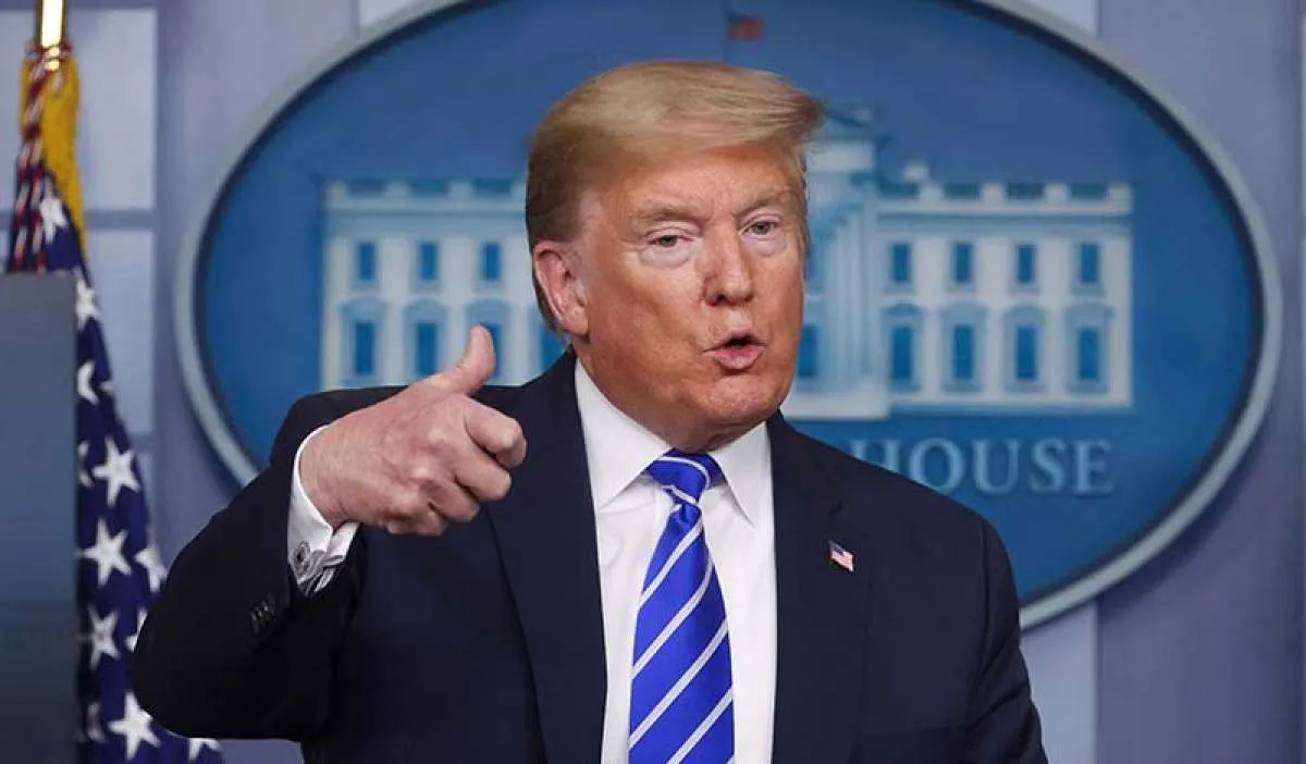 Trump: Kami tidak senang dengan China atas penyebaran virus corona
