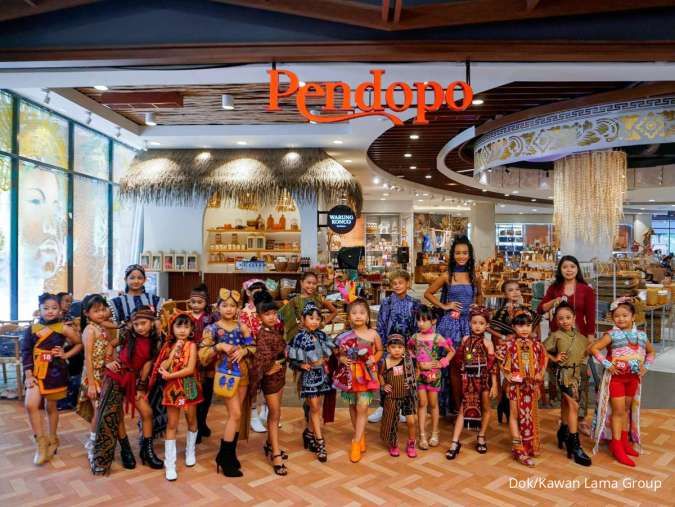 Pendopo Gelar Lomba Fashion Show Anak di Living World Denpasar,Tumbuhkan Cinta Budaya