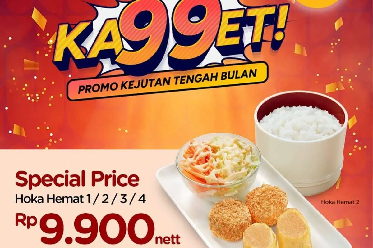 Promo HokBen dan Bank Saqu 17 April 2025, Hoka Hemat Rp 9.900 Akan Berakhir