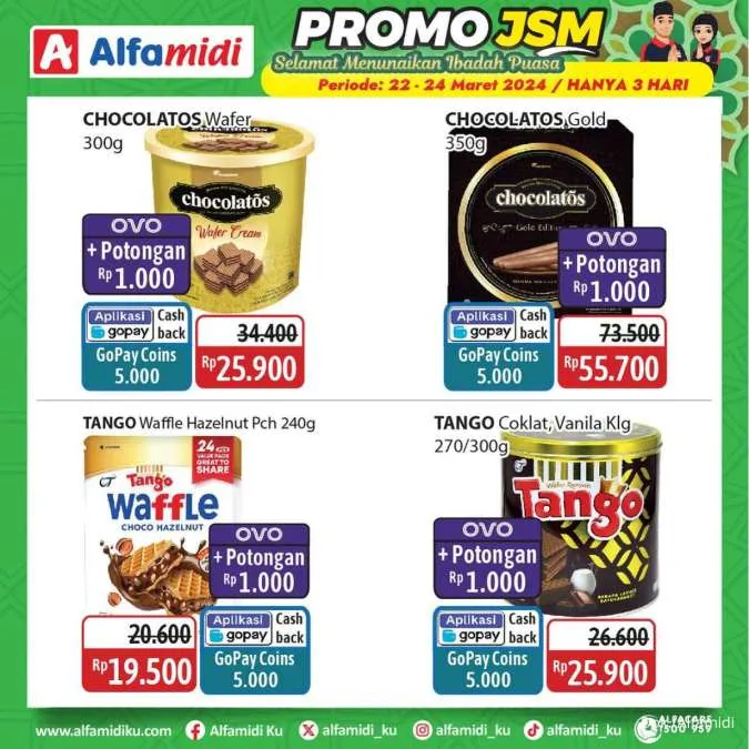 Promo JSM Alfamidi Hanya 4 Hari Periode 21-24 Maret 2024