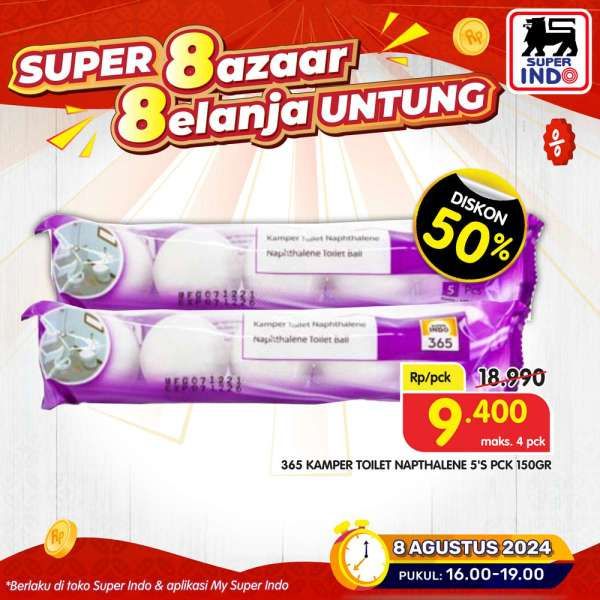 Promo 8.8 Superindo 8 Agustus 2024