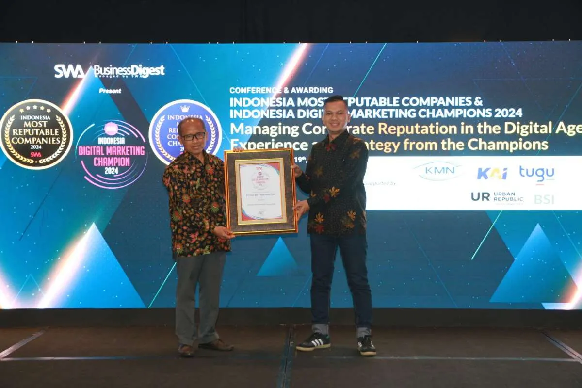 TIKI Buktikan Kepemimpinan Digital Raih Indonesia Digital Marketing Champion 2024