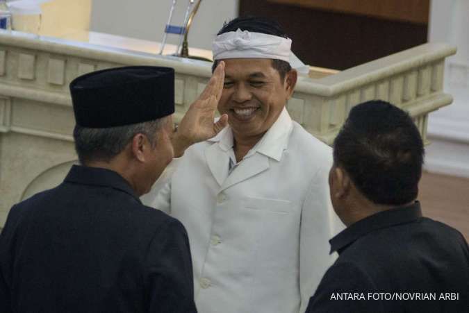 Dedi Mulyadi Akan Relokasi Rumah Roboh Akibat Banjir di Bandung Barat