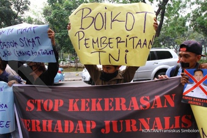 Dua organisasi jurnalis boikot lomba TNI
