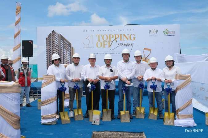Indonesian Paradise Property (INPP) gelar topping off di Kota Makassar