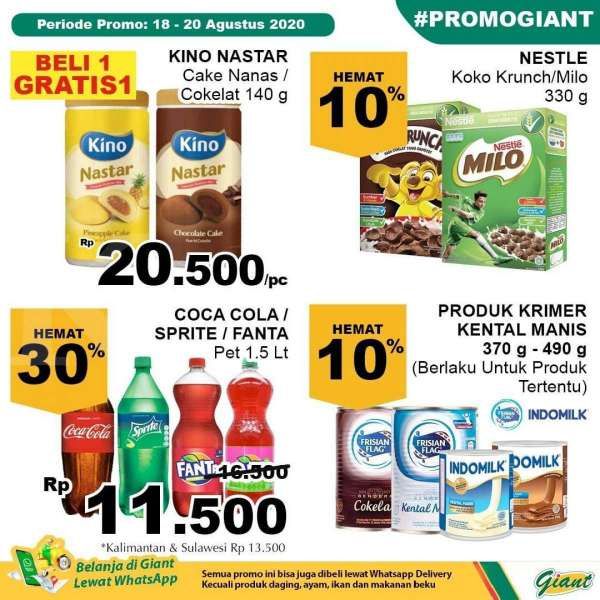 Promo Giant 18 � 20 Agustus 2020 