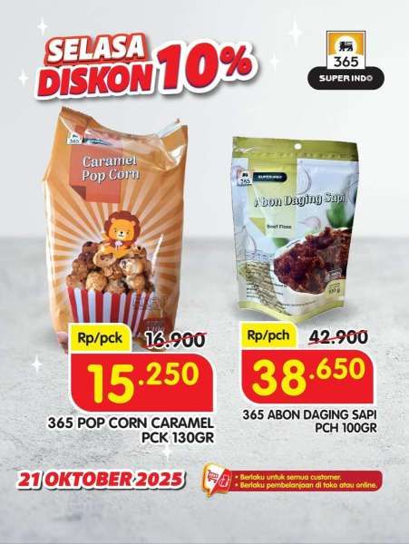 Promo Superindo Hari Ini Selasa 21 Oktober 2025