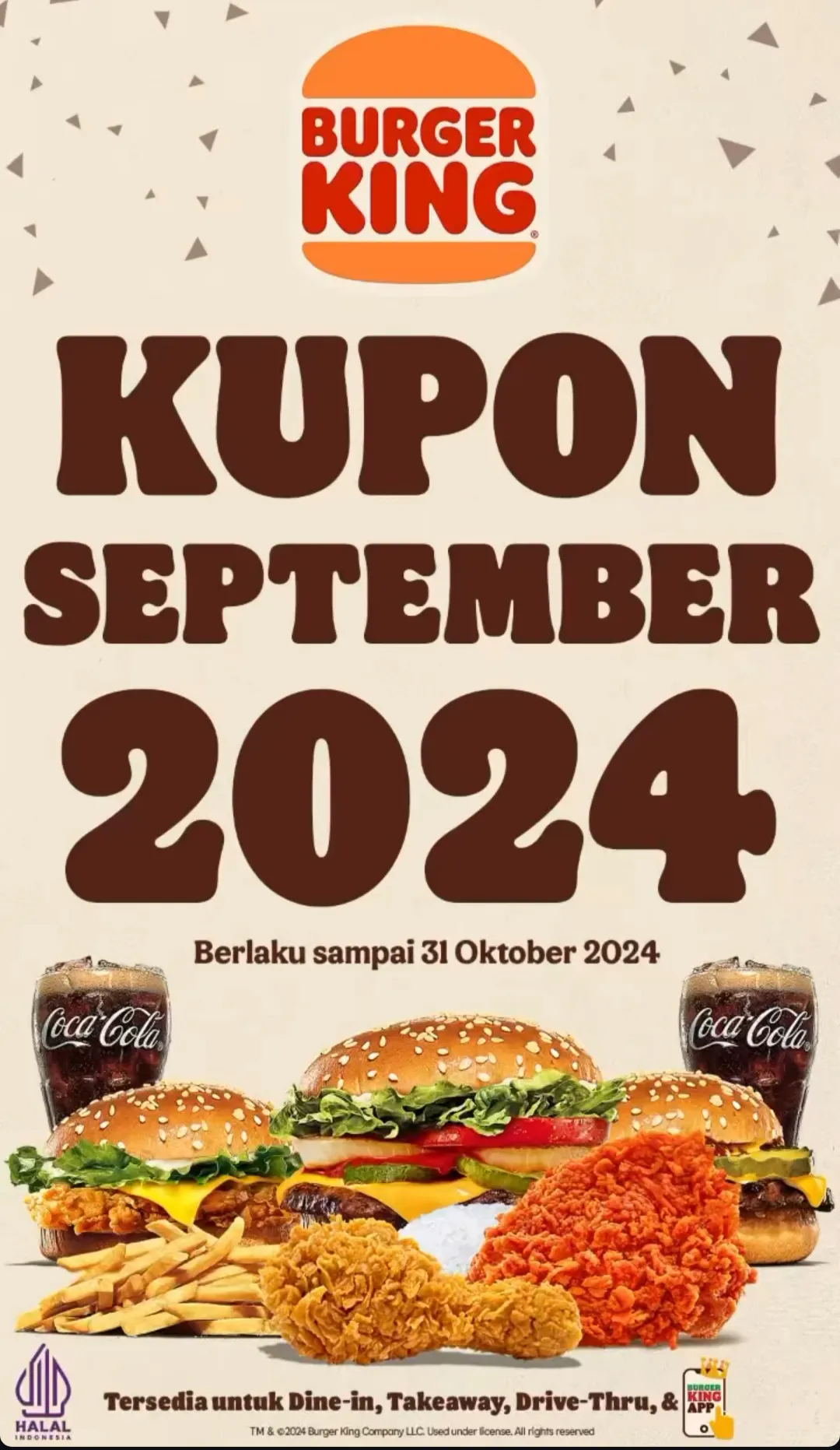 Burger King Kupon September 2024