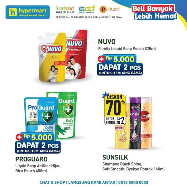 Promo Hypermart Beli Banyak Lebih Hemat Periode 16-22 Agustus 2024