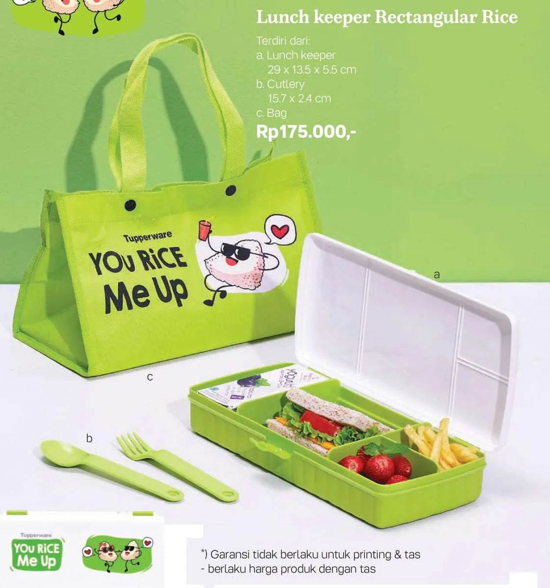 Brosur promo Tupperware Februari, produk perbekalan diberi diskon & potongan harga