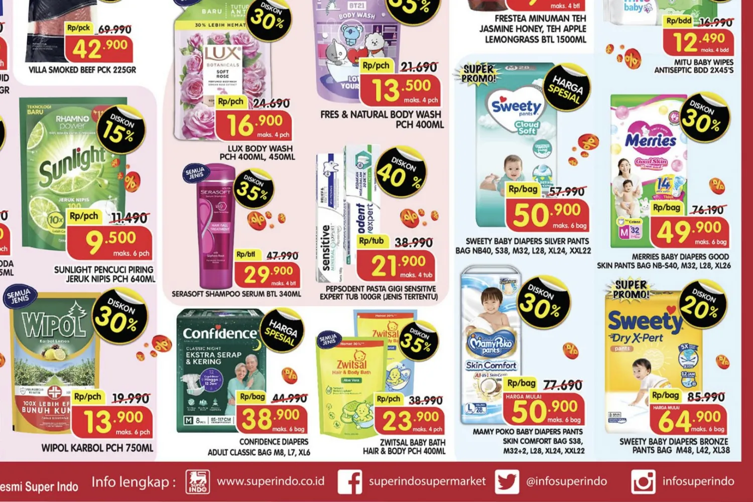 Promo Superindo Weekday Periode 1-3 September 2025
