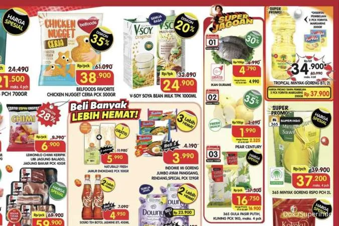 Promo Superindo Hari Ini 1-3 September 2025, Aneka Daging Slice Diskon Rp 10.000