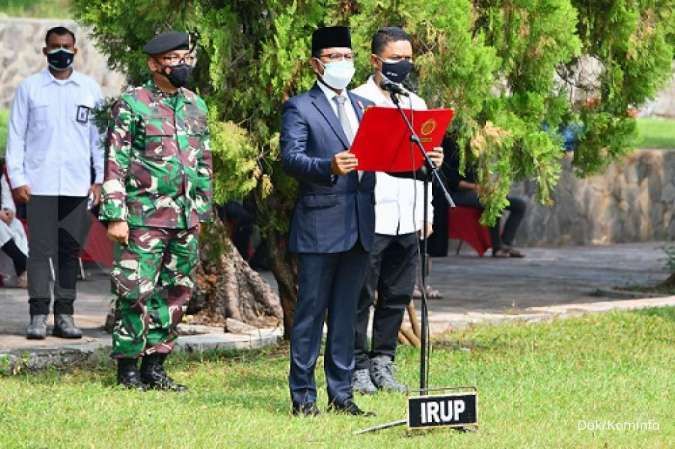 Wakili Pemerintah, Menkominfo Pimpin Upacara Apel Persada Pertiwi Pemakaman Mantan Menteri Penerangan Harmoko