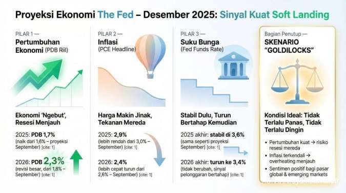 Analisis Ekonom: Dampak Pemotongan Fed Rate pada Ekonomi RI
