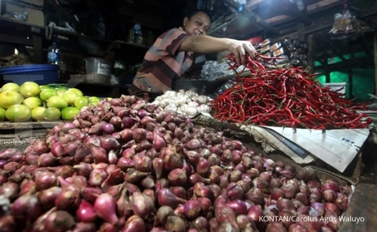 BPS: Harga bawang stabil, tapi mahal
