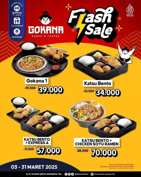 Promo Gokana Flash Sale Setiap Hari