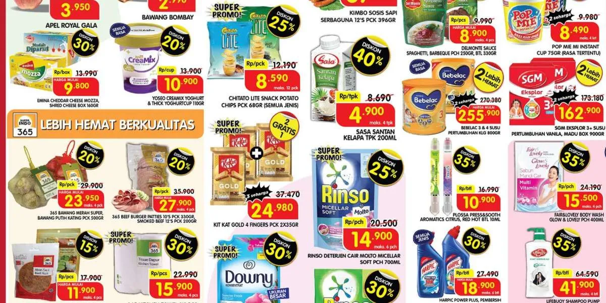 Harga Promo Superindo Selasa 18 Juli 2023, Promo Weekday Selama 4 Hari
