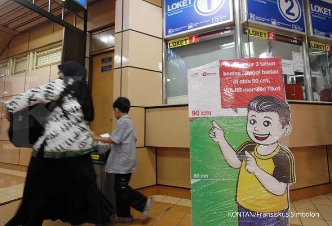 Rabu sore, jalan ke arah Gambir ditutup 