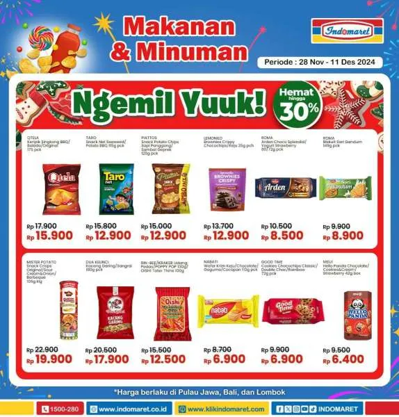 Promo Indomaret Super Hemat Periode 28 November-11 Desember 2024
