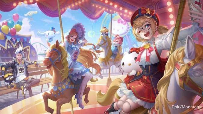 MLBB X Sanrio 2025, inilah Daftar Pola Bingo Berpeluang Dapat Skin Kolaborasi