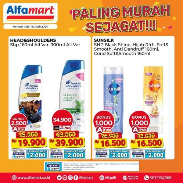 Promo Alfamart Paling Murah Sejagat Periode 8-15 April 2024