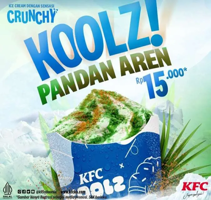 Promo KFC Koolz Pandan Aren