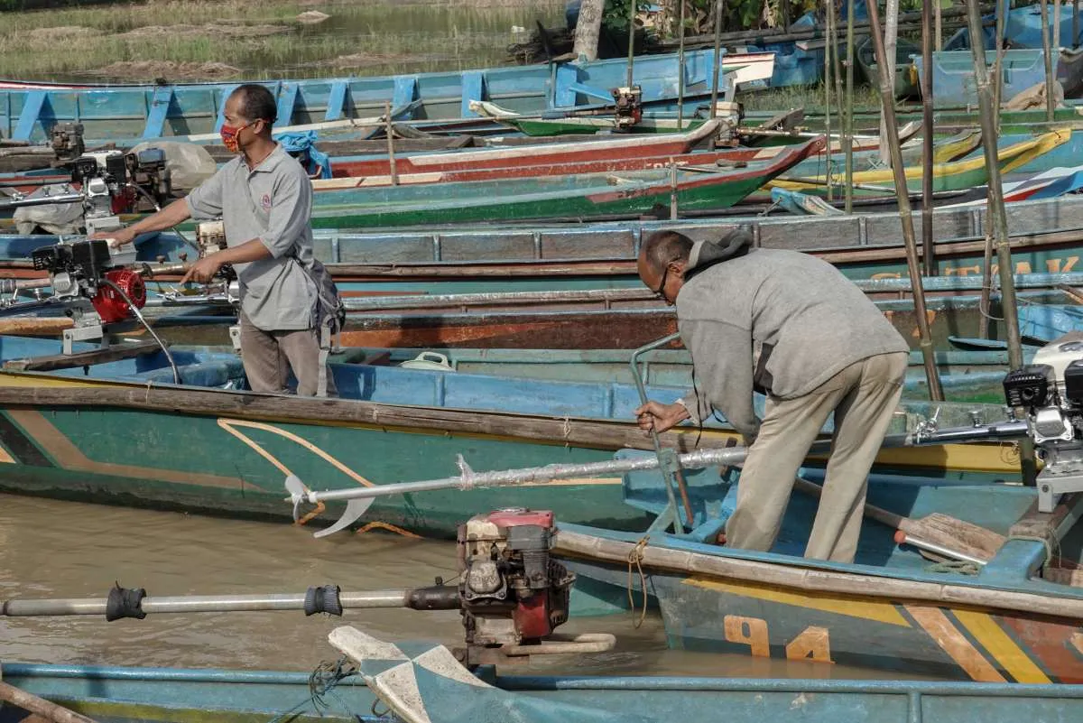 667 Nelayan di Kabupaten Kampar menerima program konversi BBM ke BBG berbasis LPG