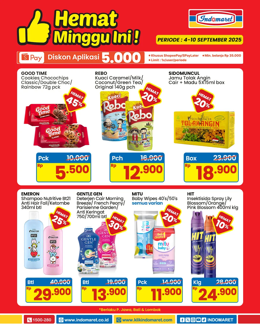 Promo JSM Indomaret Periode 5-7 September 2025