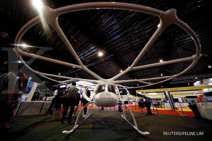 Wah, taksi udara bisa beroperasi di langit Eropa pada 2024
