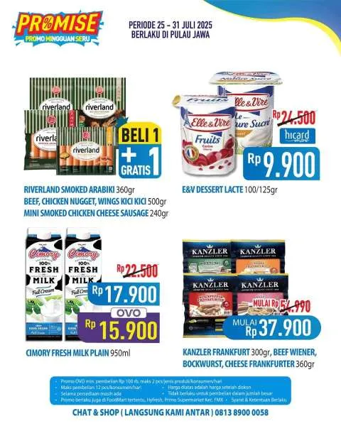 Promo JSM Hypermart Hyper Diskon Weekend Periode 25-28 Juli 2025