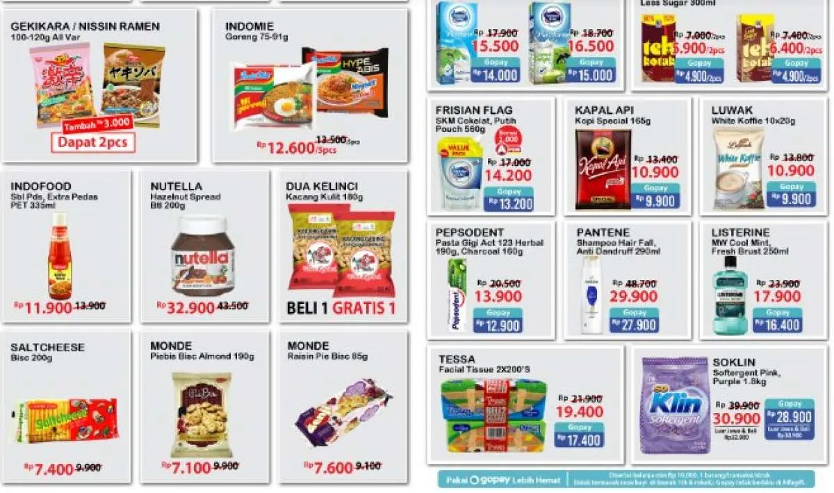 Promo JSM Alfamart 29-31 Oktober 2021, harga lebih hemat di promo gajian untung