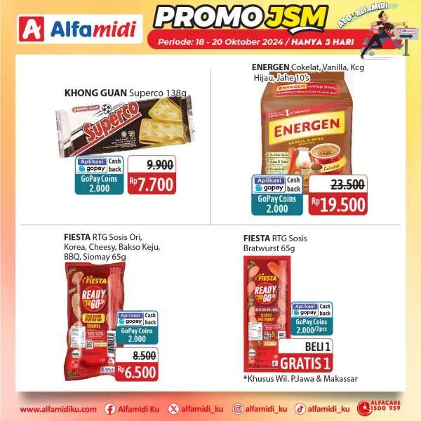 Promo JSM Alfamidi Periode 18-20 Oktober 2024