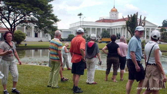 SBY pamer Istana Bogor ke Sekjen PBB