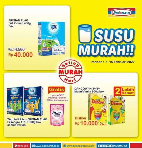Promo Indomaret Super Hemat Mingguan 9-15 Februari 2022
