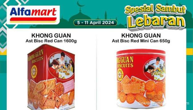 Promo Alfamart Spesial Lebaran Berakhir Hari Ini 11 April 2024, Harga Khusus Member